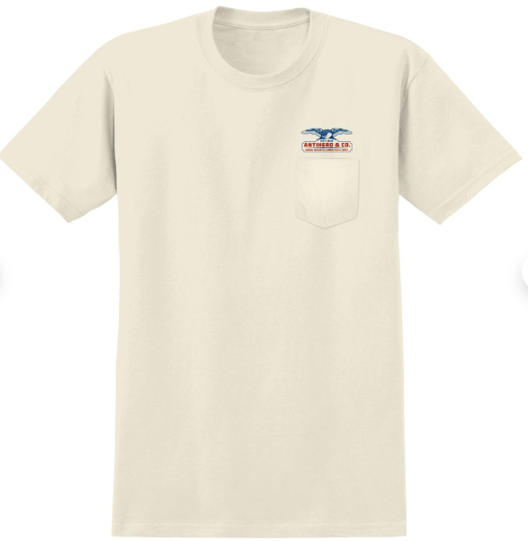 Anti Hero Pigeon Mash Pocket Short Sleeve T-Shirt