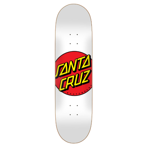 Santa Cruz Classic Dot Skateboard Deck 8.5"