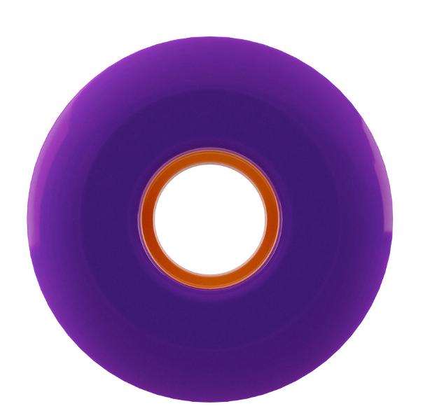 Ricta 92a Clouds 57mm Skateboard Wheels Purple Orange