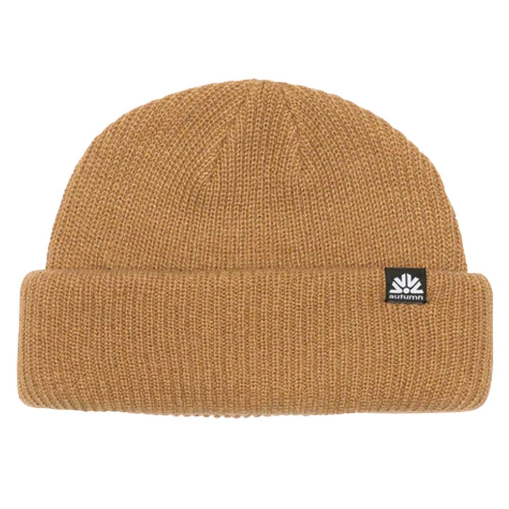 Autumn Shorty Double Roll Beanie 2024 - Sandstone
