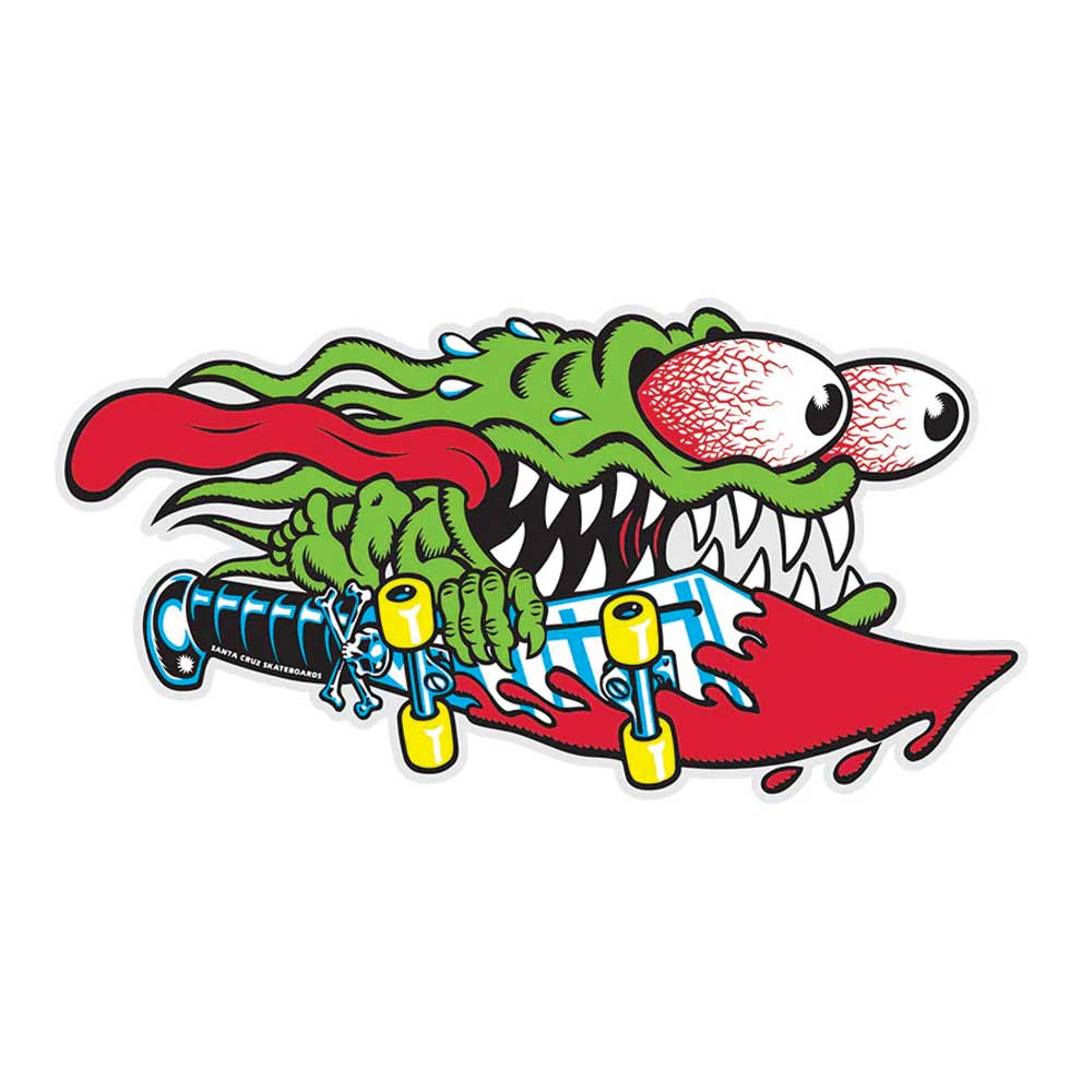 Santa Cruz Slasher Sticker 6.25in