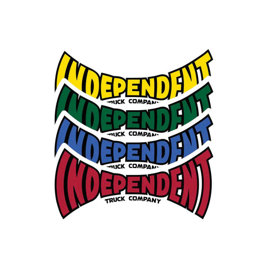 Independent Span Logo Sticker 6in