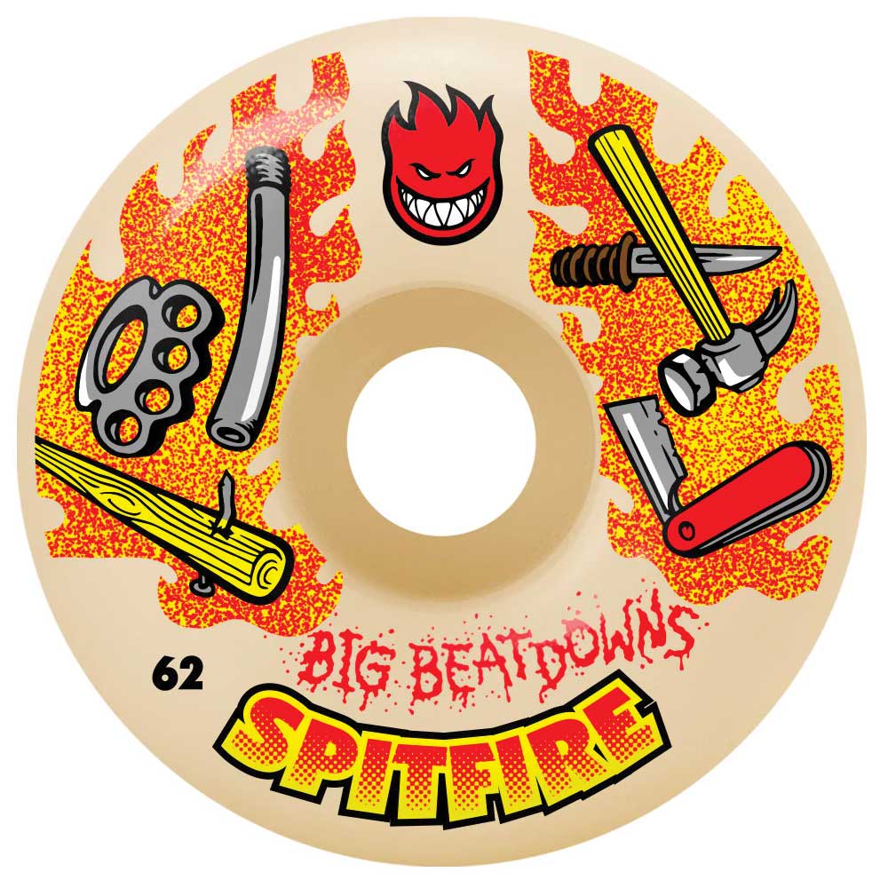 Spitfire 99d Formula 4 Classics Big Beatdowns Skateboard Wheels