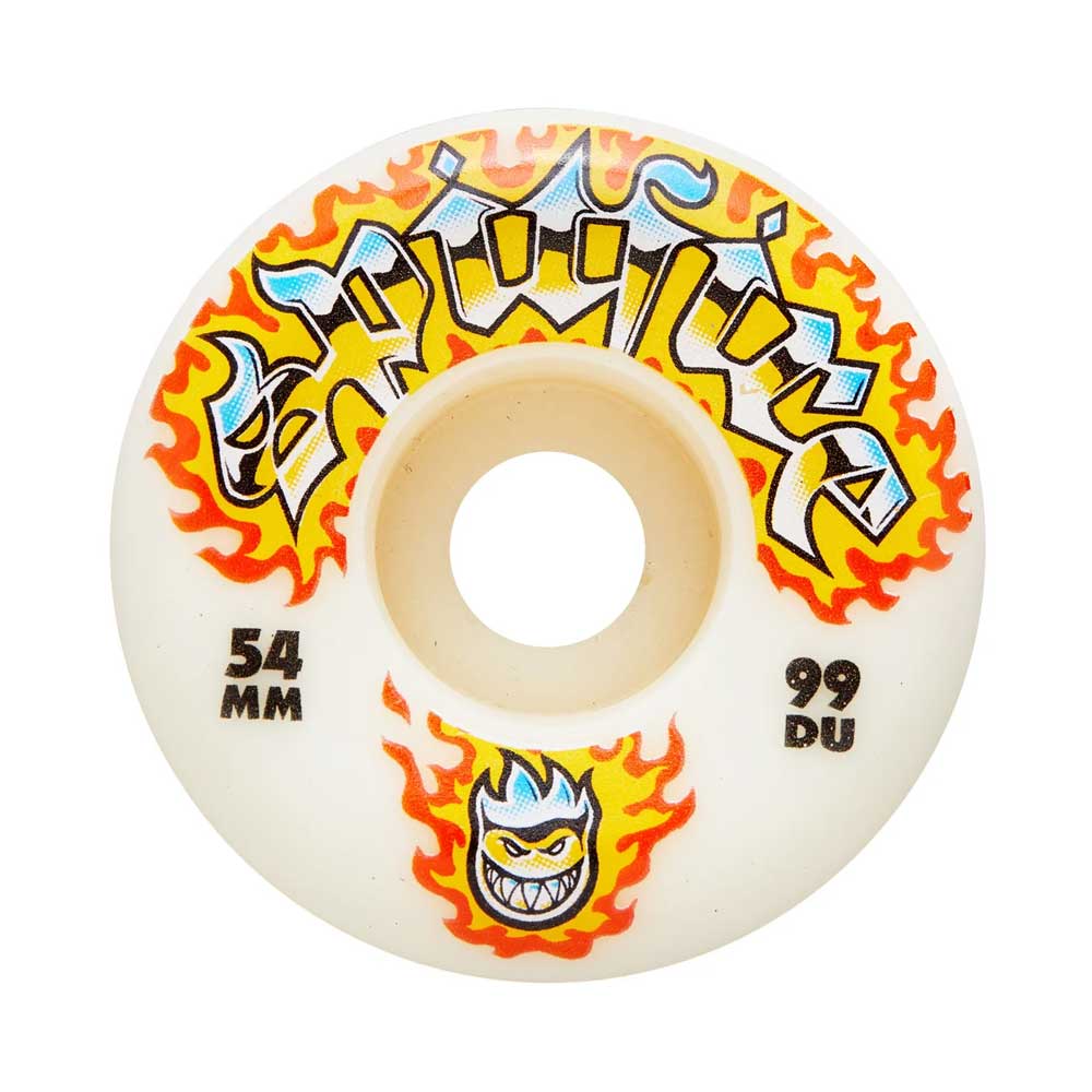 Spitfire 99d Formula Four Chrome Venom Conical Full 54mm Skateboard Wheels