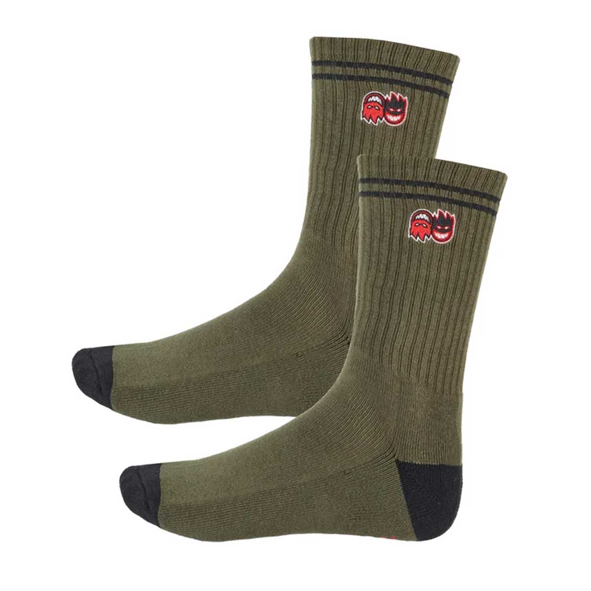 Spitfire Eternal Fill Embroidered Crew Socks