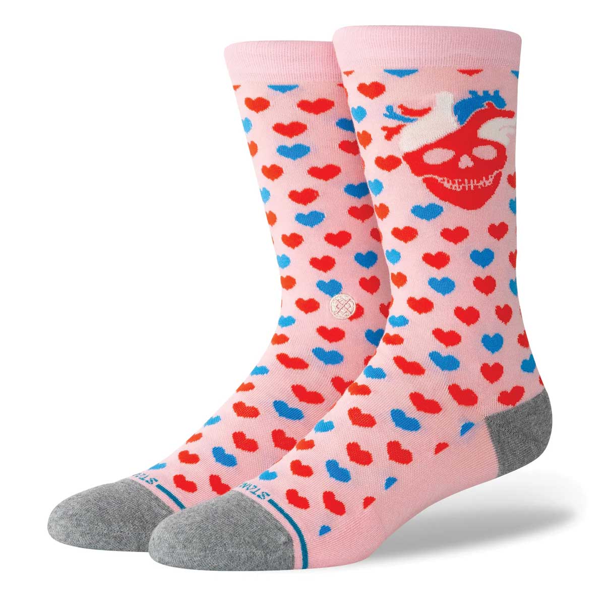 Stance Hearted Light Cushion Crew Socks
