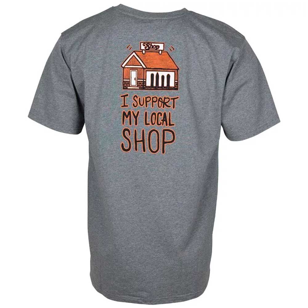 Nitro Support Local T-Shirt - Heather Graphite