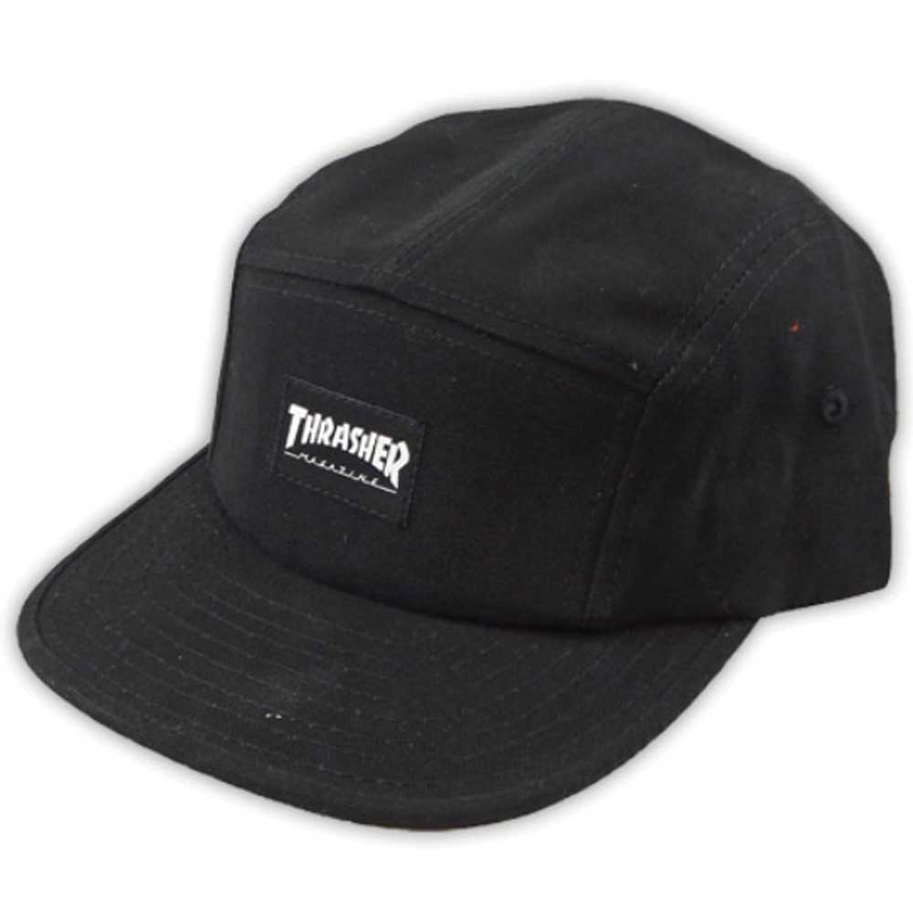 Thrasher Mag Logo 5 Panel Hat Black