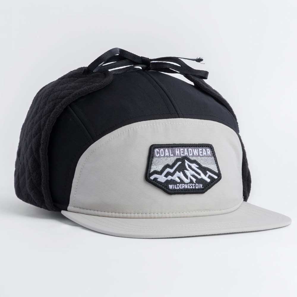 Coal Tracker Flannel Lined 5 Panel Earflap Cap - 2025