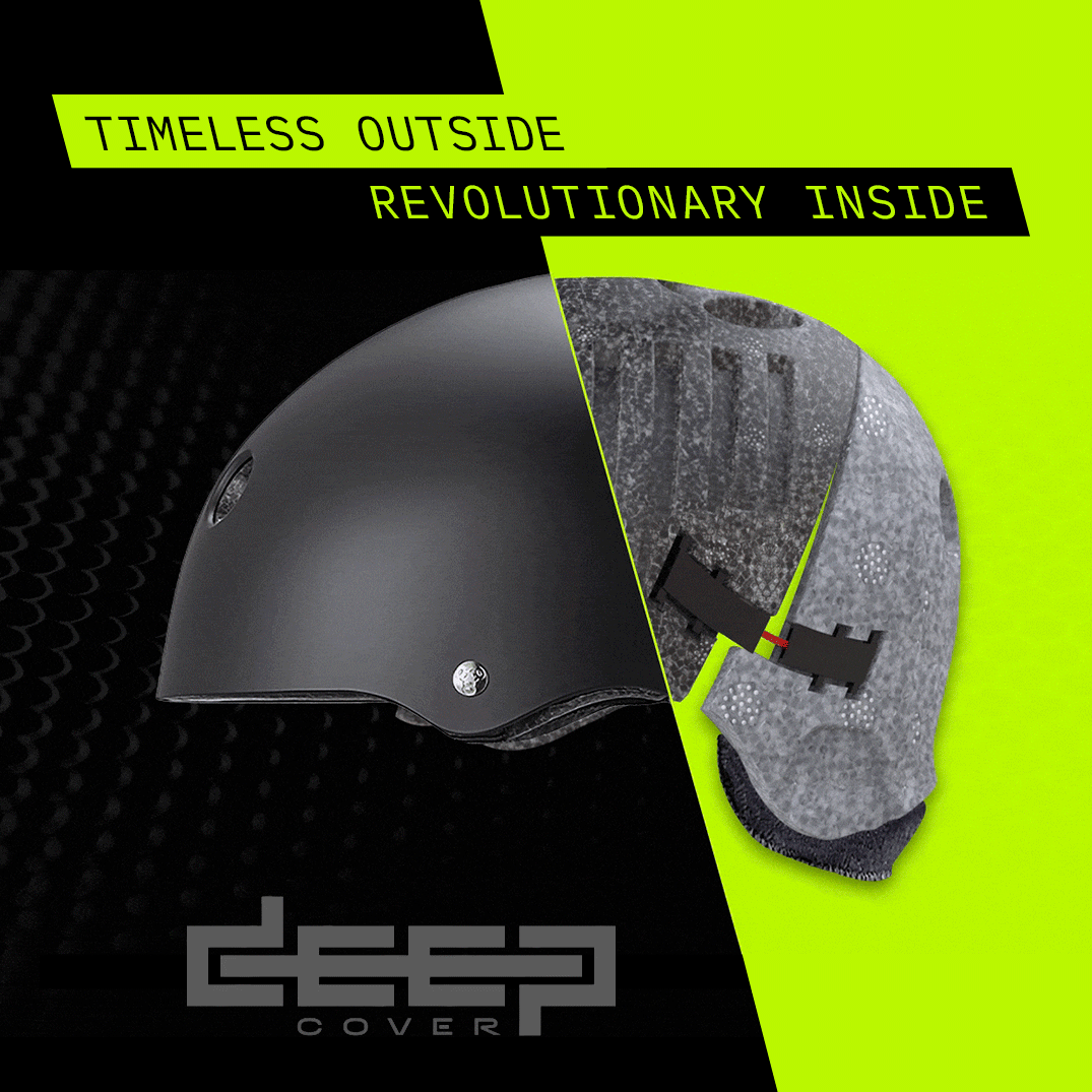 Triple 8 Deep Cover Certified Skateboard Helmet