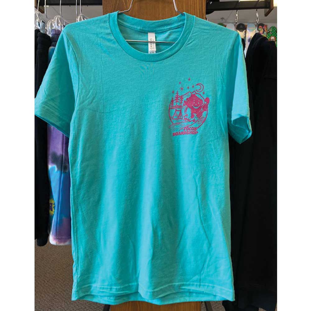 Focus Boardshop Wiscool Adventure T-Shirt - Turquoise