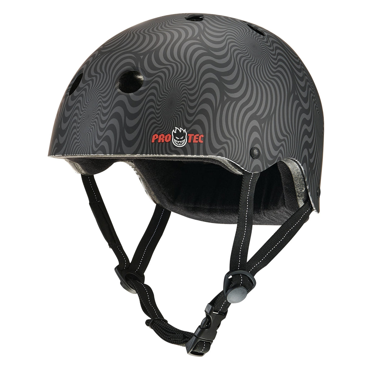 Pro Tec Low Pro Spitfire Signature Edition Certified Skateboard Helmet - Swirl