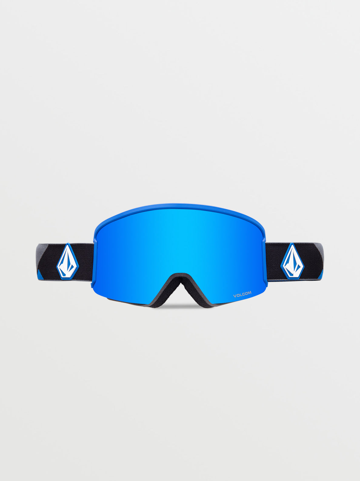 Volcom Garden Snowboard Goggles - Blue / Dark Grey / Blue Chrome + Bonus Yellow Lens