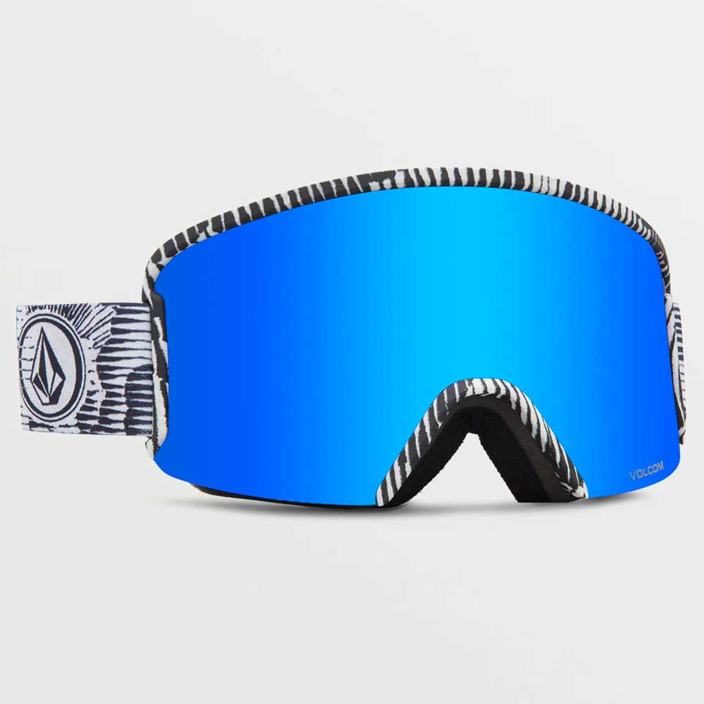Volcom Garden Snowboard Goggles - Jamie Lynn / Blue Chrome + Bonus Yellow Lens