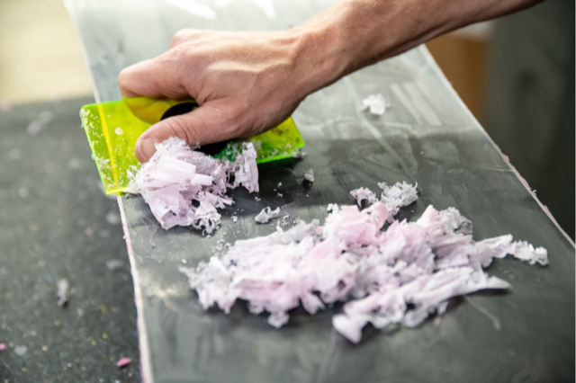 One Ball Seeker Snowboard Wax Scraper