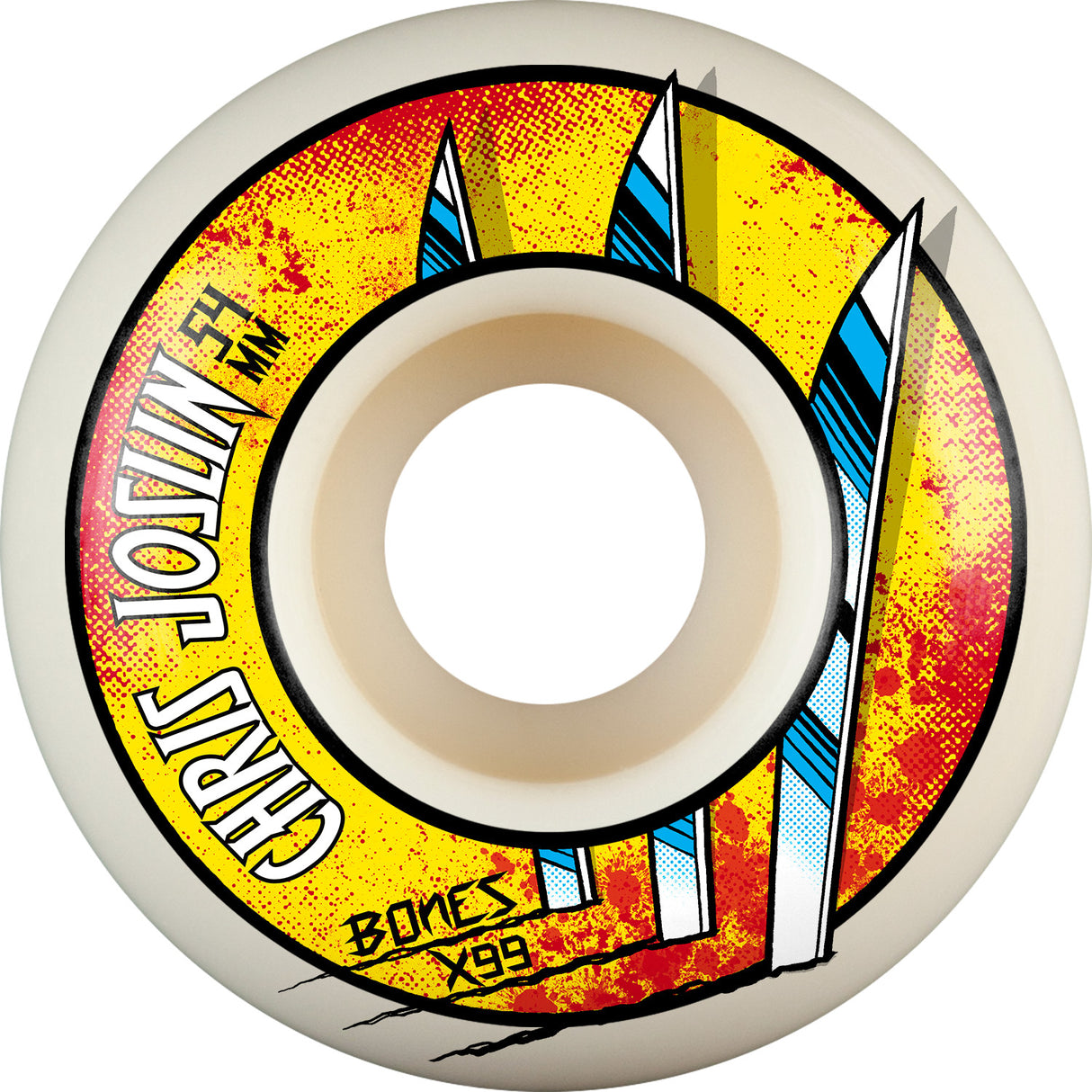 Bones 99a X Formula V1 Slice of Life Skateboard Wheels
