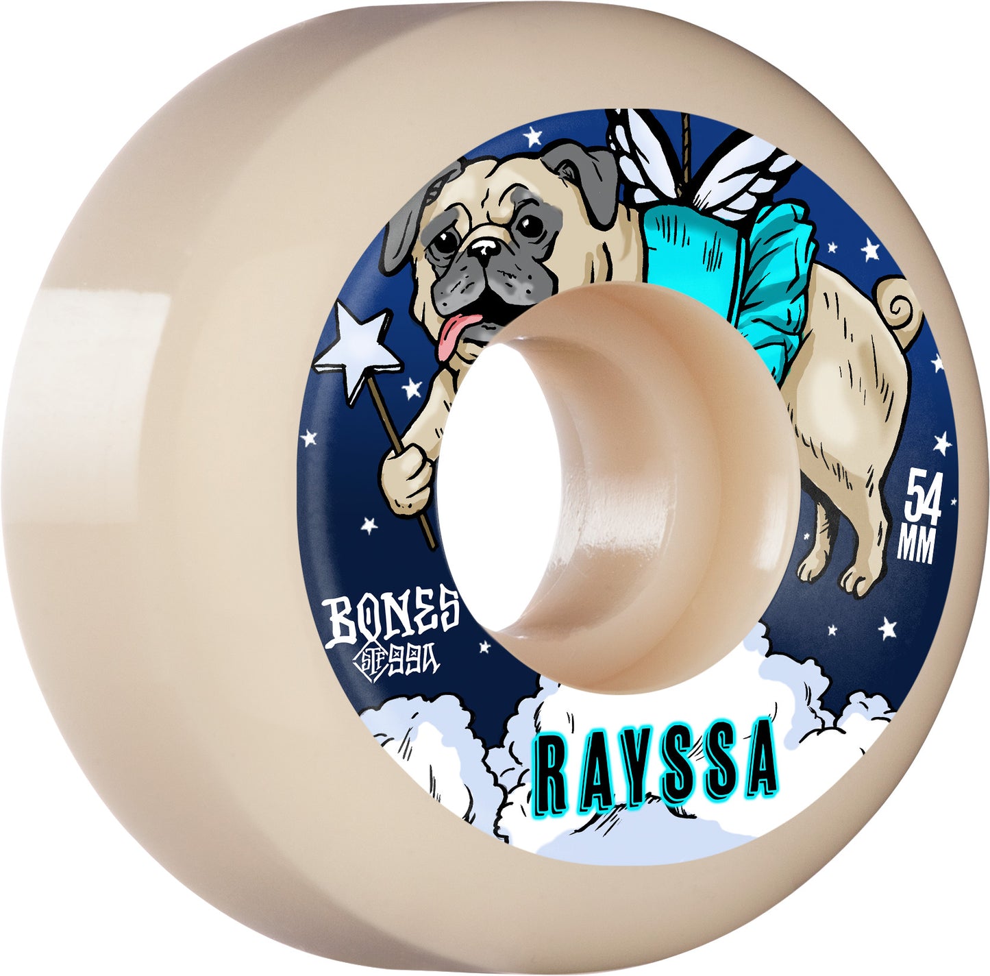 Bones STF Pro Skateboard Wheels Leal Slinky V5 Sidecut 99A 54mm