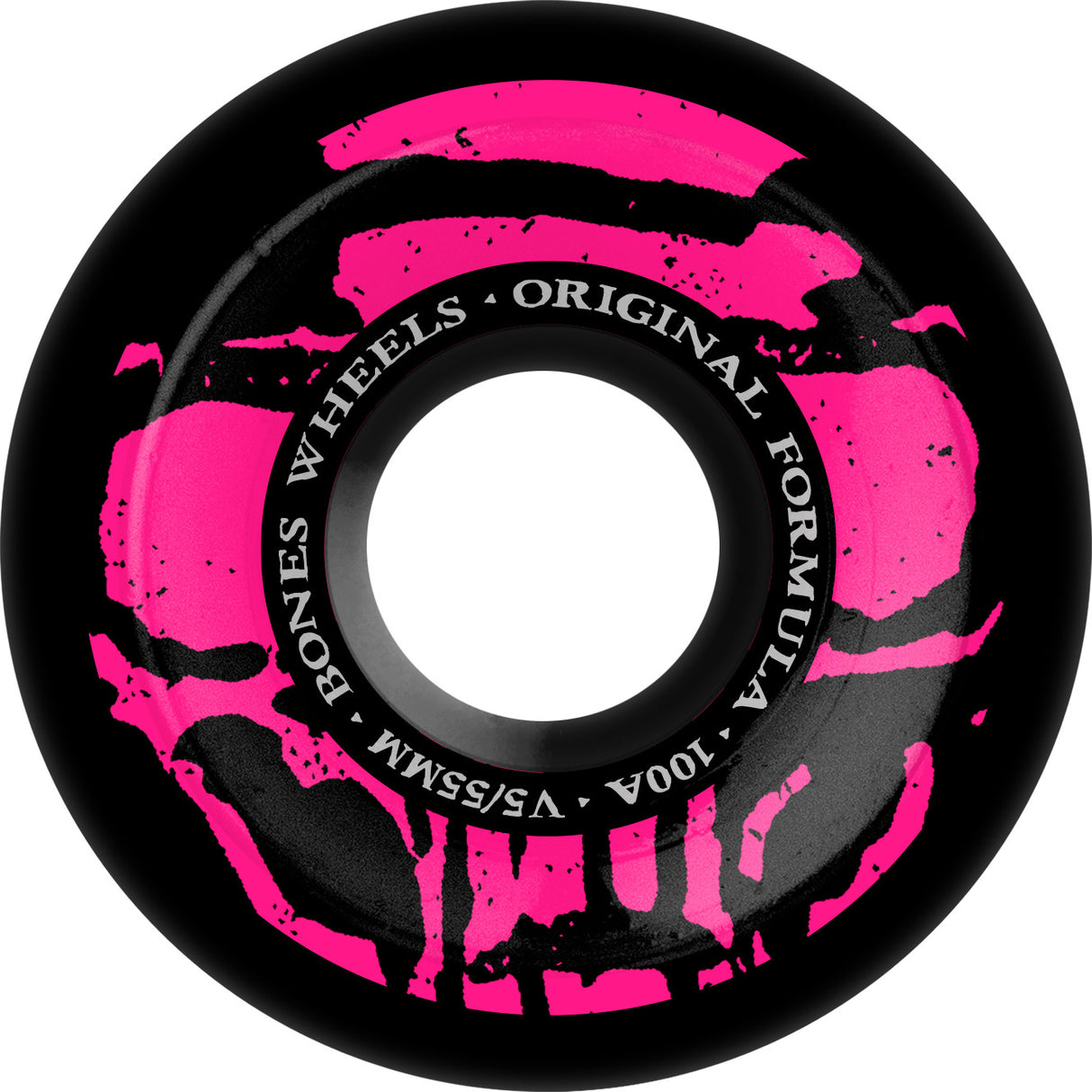 Bones 100a Original Formula Mummy Skulls Skateboard Wheels V5