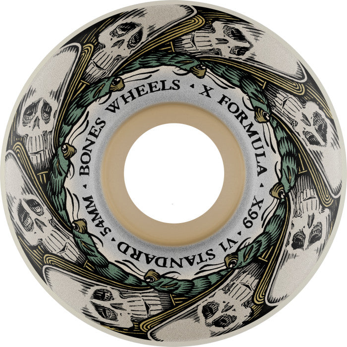 Bones 99a X Formula V1 Butterfly Effect Skateboard Wheels