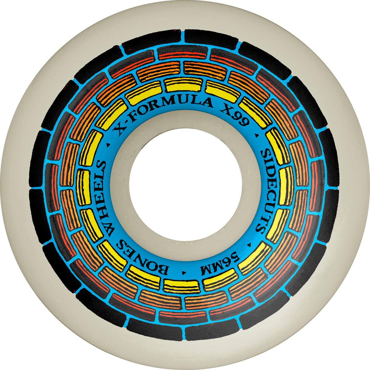 Bones 99a X Formula Wishing Wells V5 Sidecut Skateboard Wheels
