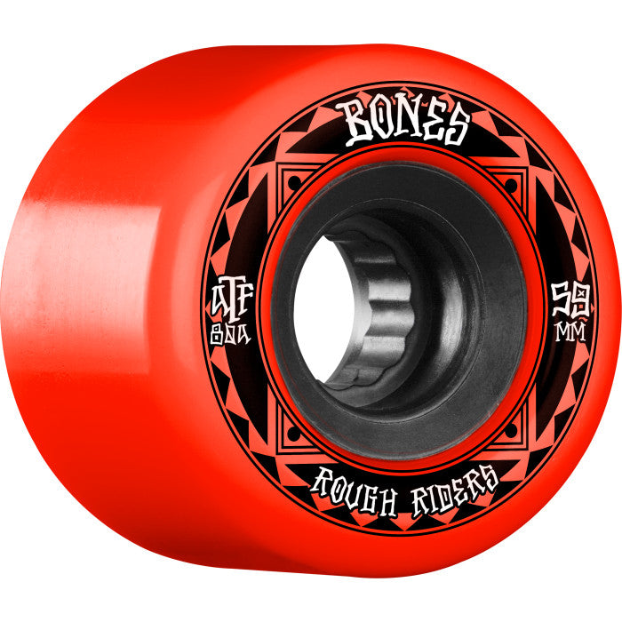 Bones 80a ATF Rough Riders Skateboard Wheels