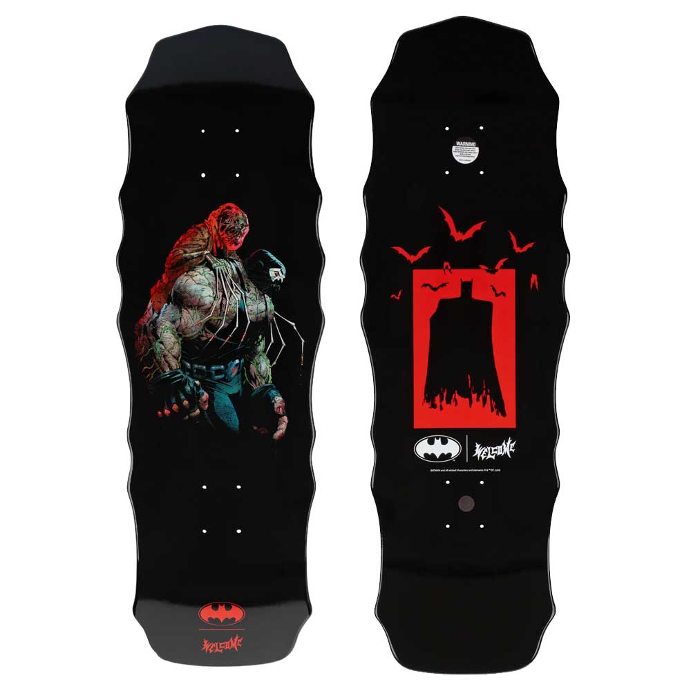 Sale Welcome x Batman Bane & Scarecrow on Widow Skateboard Complete - 10.0"