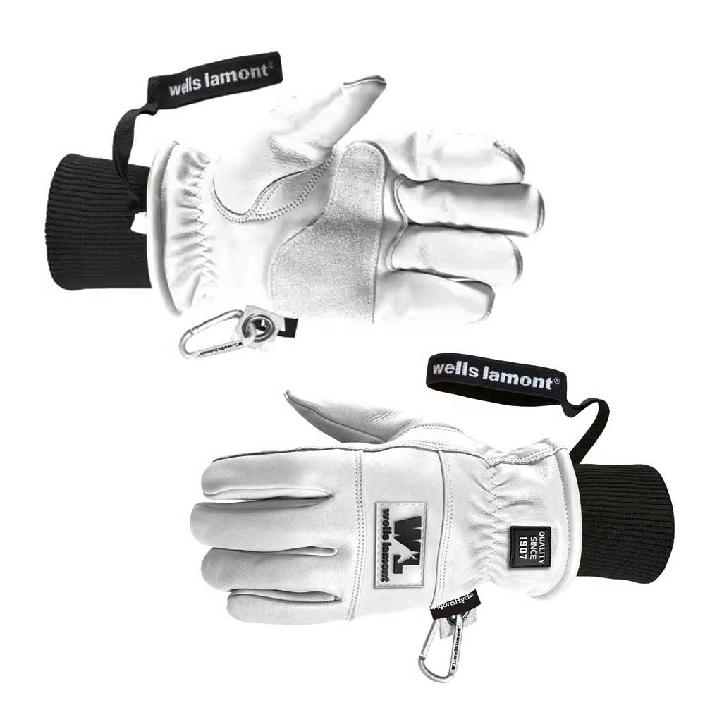 Wells Lamont Men's Working Crew Gloves, Powder White Size L 2025