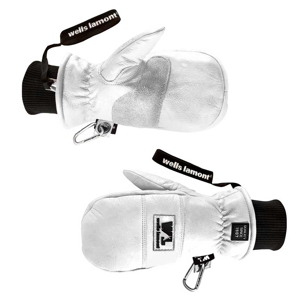 Wells Lamont Men's Working Crew Mittens - Powder White