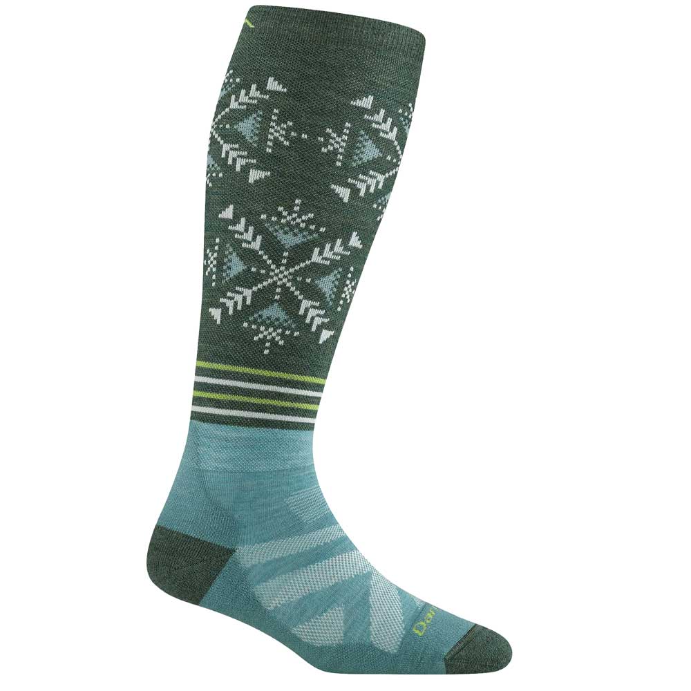 Darn Tough Women's Snowfall Over-the-Calf Midweight Ski & Snowboard Socks