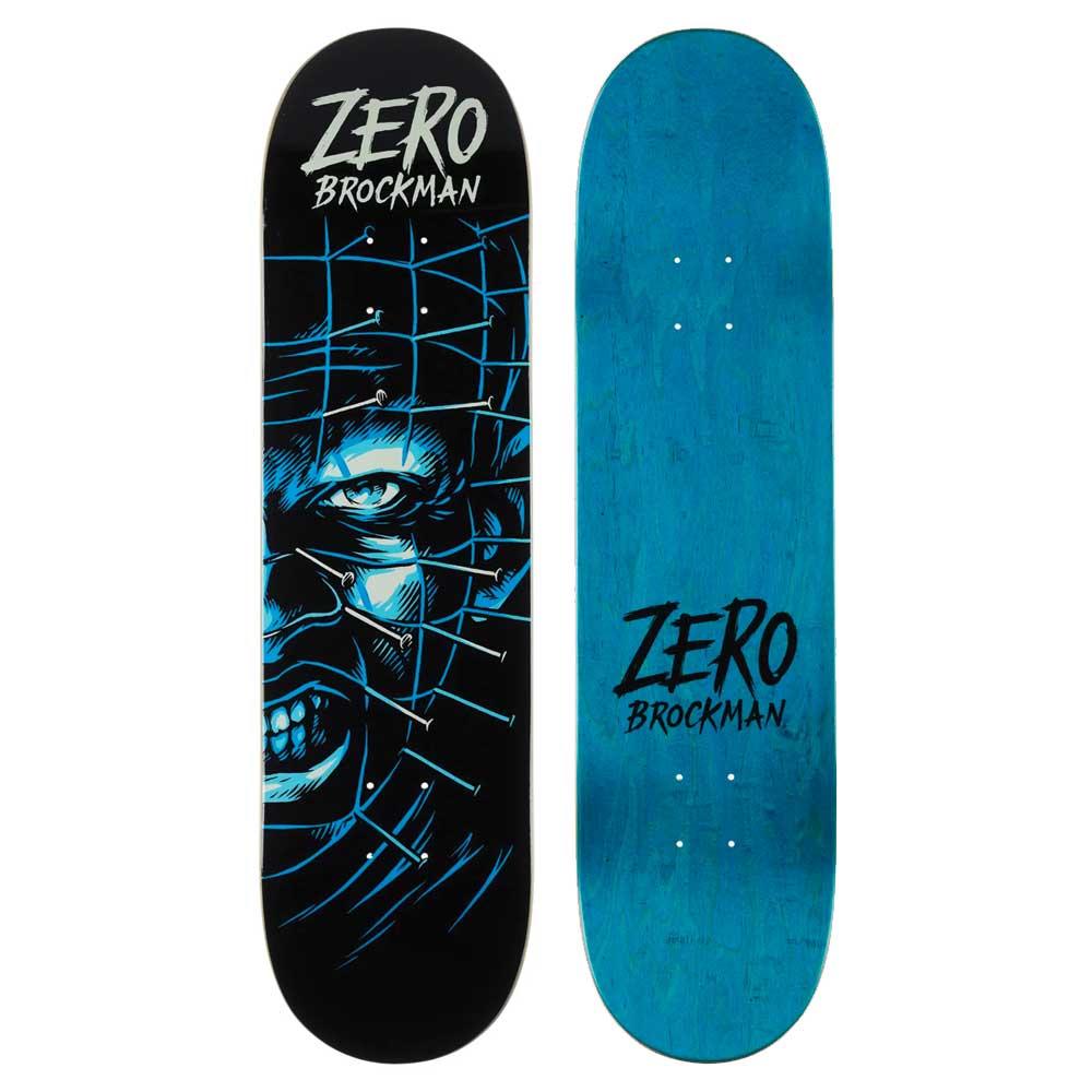 Zero Brockman Fright Night Glow Skateboard Deck 8.25"