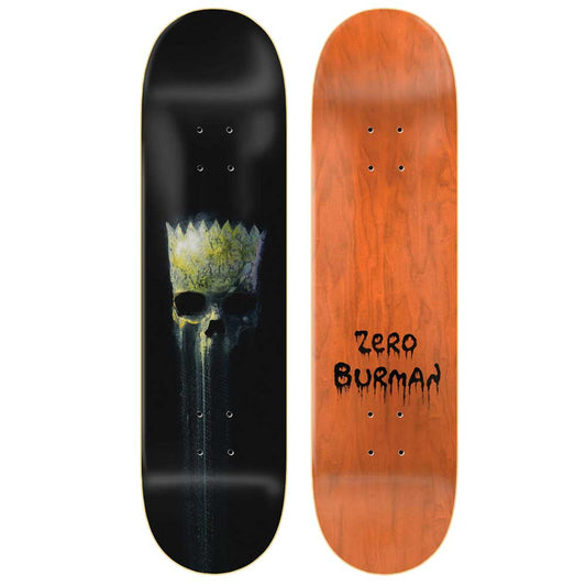 Zero Burman Springfield Horror Skateboard Deck 8.5"