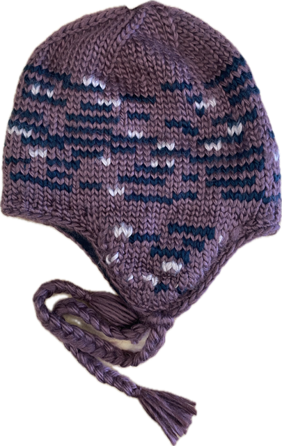 Coal Dori Earflap Beanie - Burgundy Multi