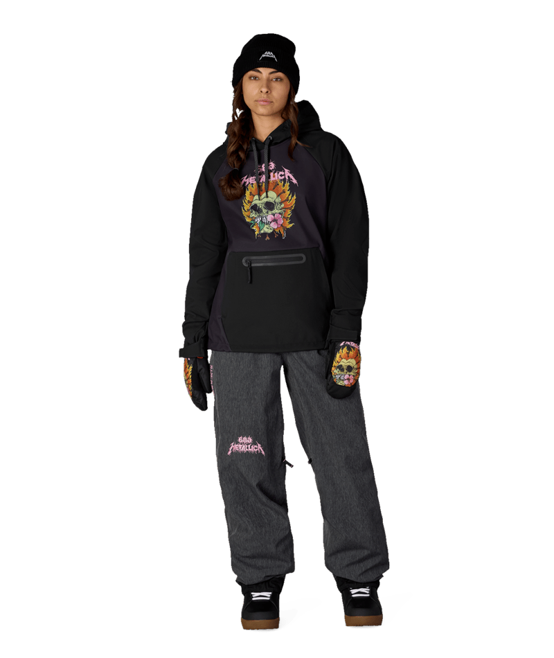 686 Women's Metallica Waterproof Hoody Jacket - 2027