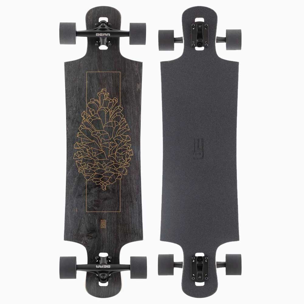Landyachtz Drop Hammer Black Pinecone Complete Longboard