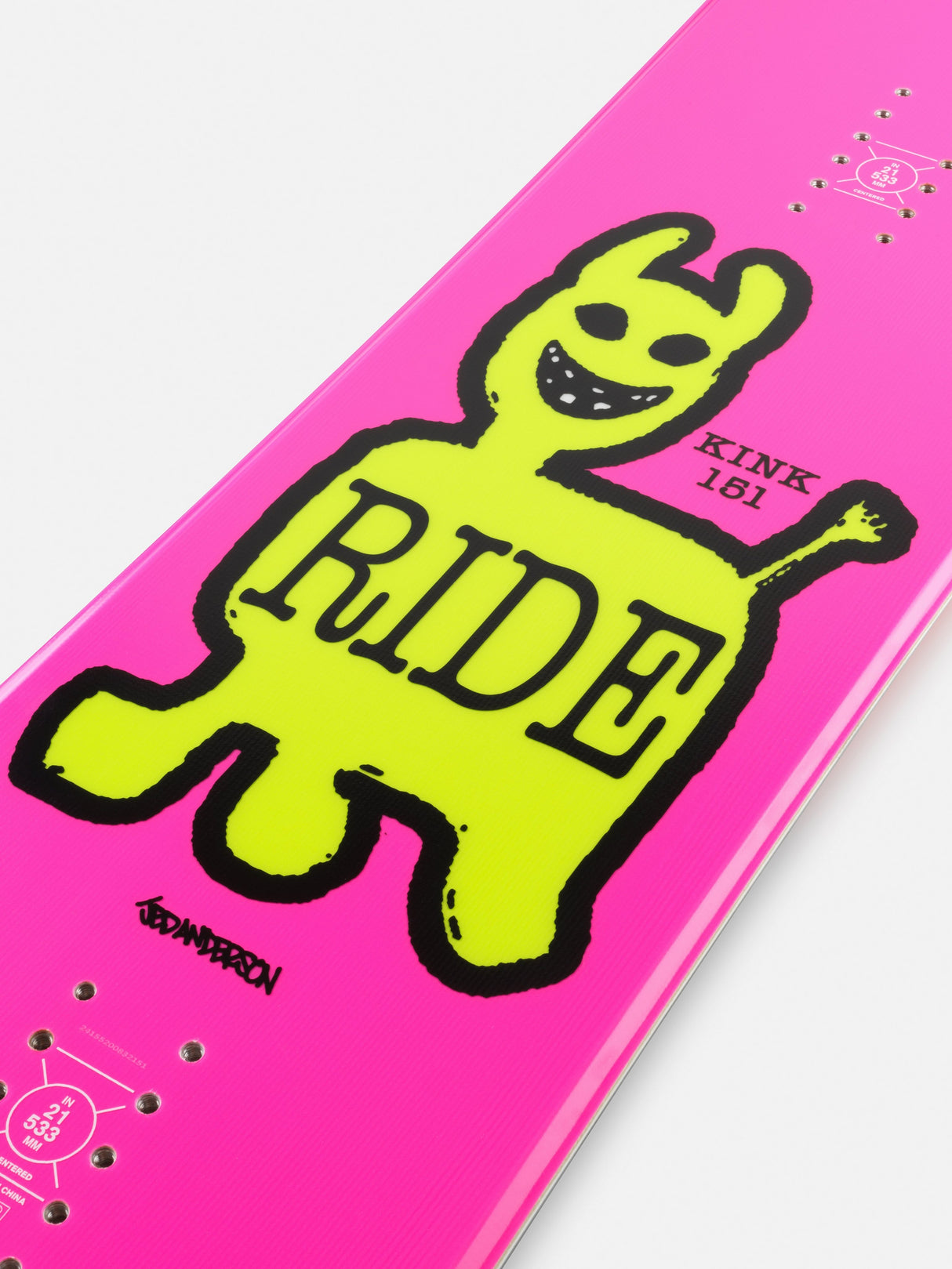 Ride Kink Men's Snowboard 2026