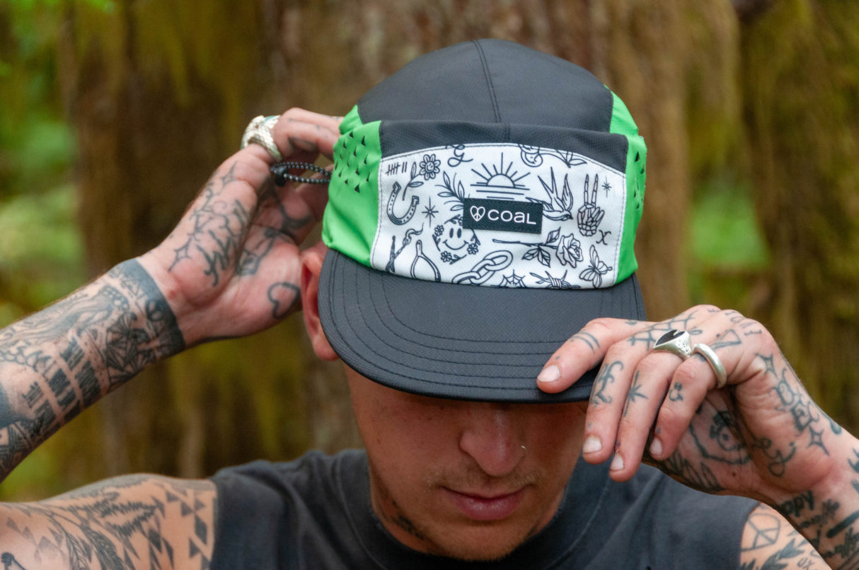 Coal Provo UPF Tech 5 Panel Cap