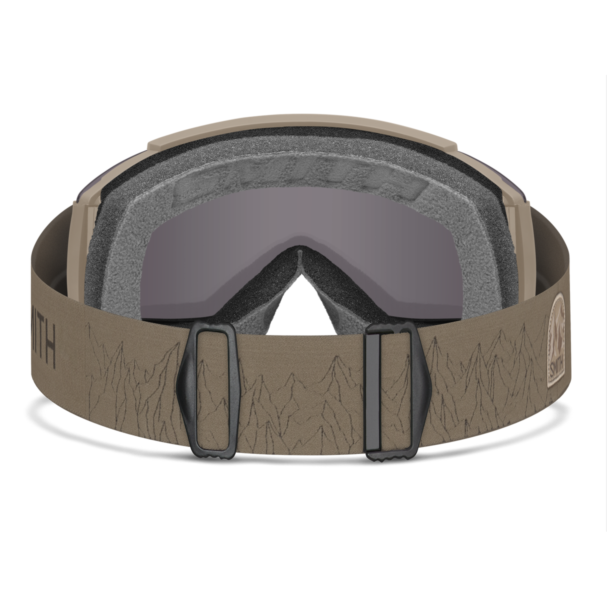 Smith Squad Goggles Bandit + ChromaPop Sun Platinum Mirror Lens