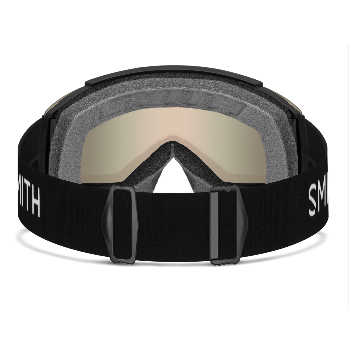 Smith Squad Goggles Black + ChromaPop Sun Red Mirror Lens