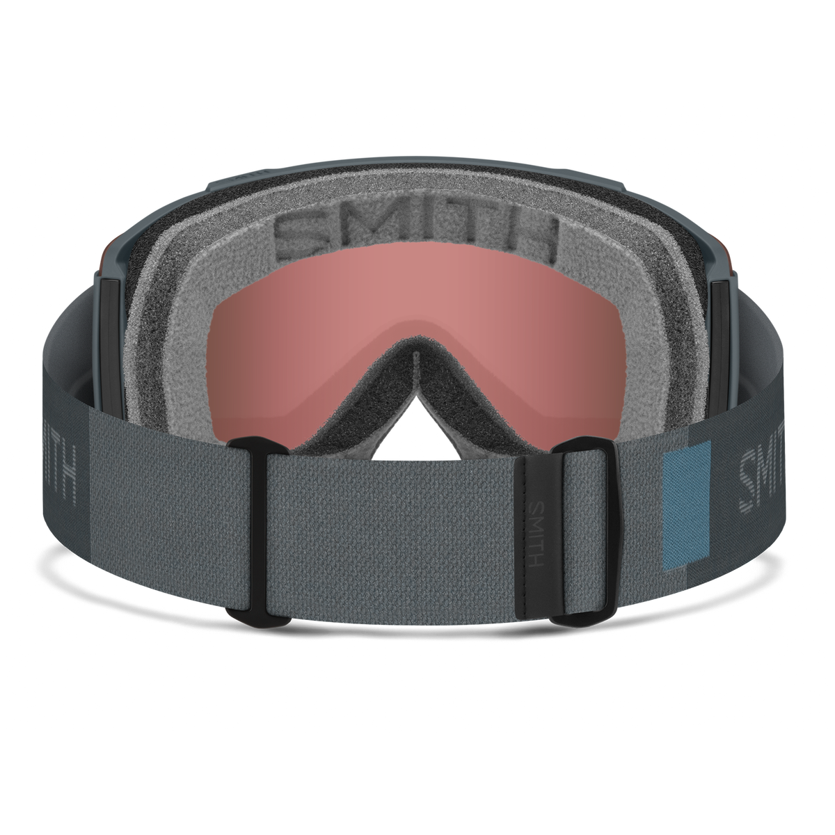 Smith Squad Goggles Slate + ChromaPop Everyday Red Mirror Lens