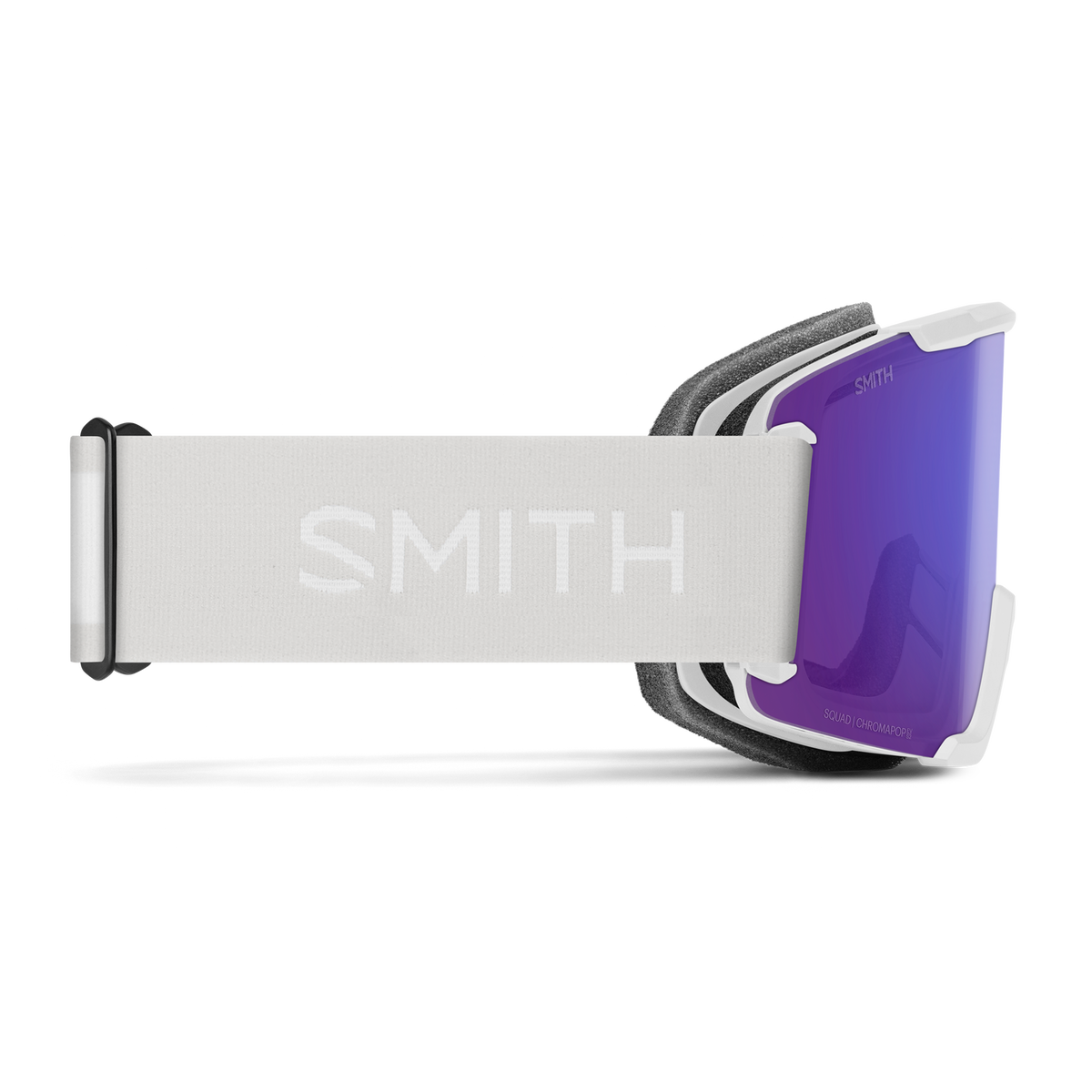 Smith Squad Goggles White Vapor + ChromaPop Everyday Violet Mirror Lens