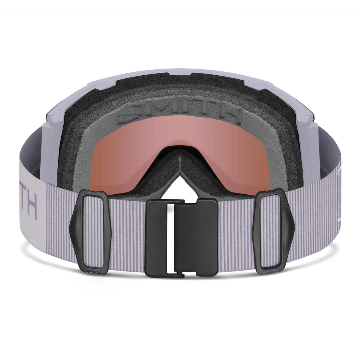 Smith Squad Mag Goggles Lunar Fog + ChromaPop Everyday Rose Gold Mirror Lens