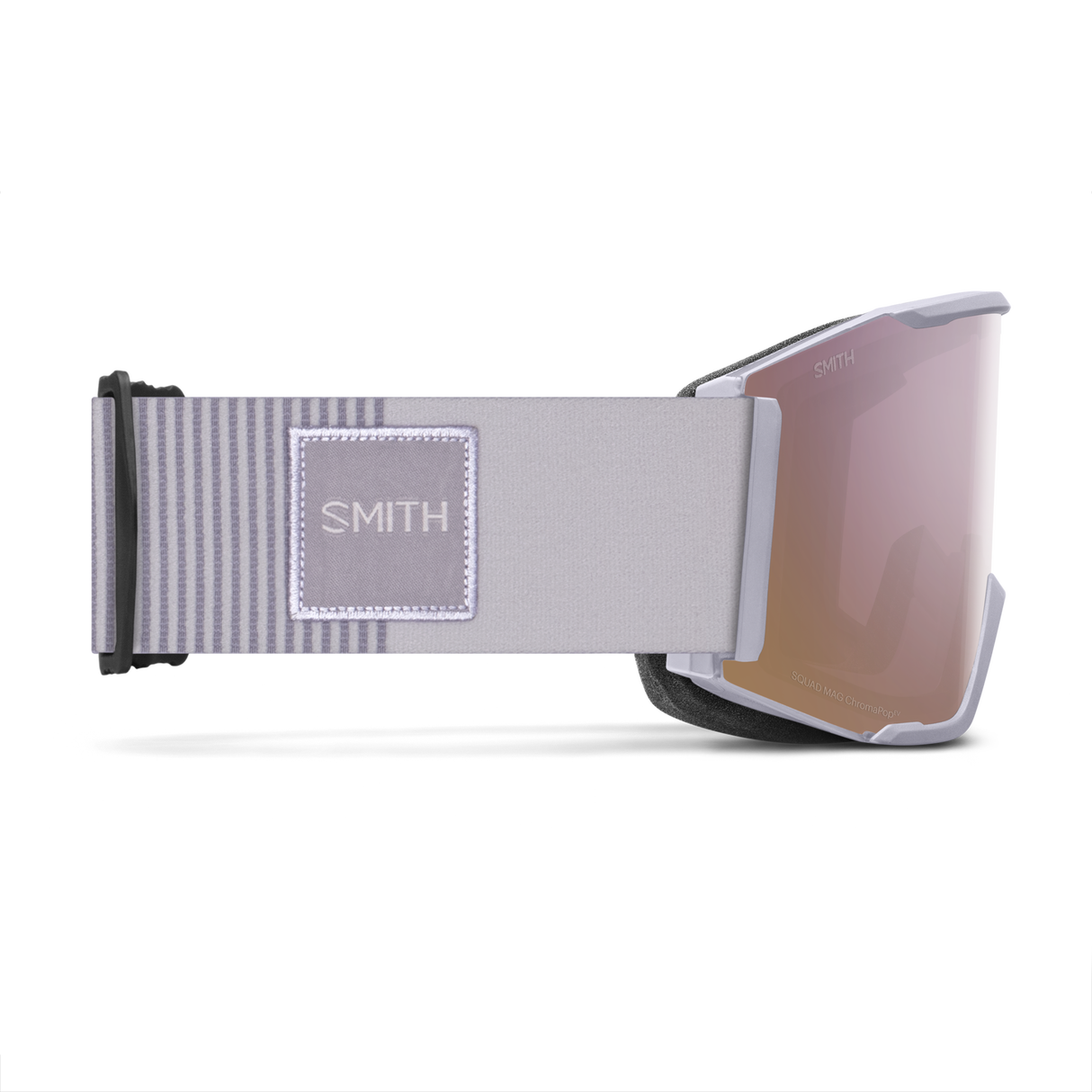 Smith Squad Mag Goggles Lunar Fog + ChromaPop Everyday Rose Gold Mirror Lens