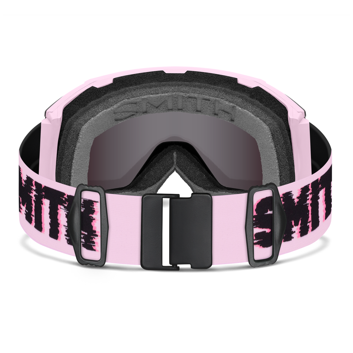 Smith Squad Mag Goggles Pink Frost Flex Glitch + ChromaPop Sun Black Lens