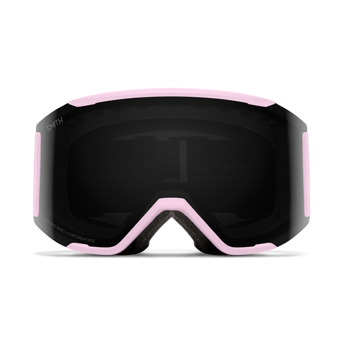 Smith Squad Mag Goggles Pink Frost Flex Glitch + ChromaPop Sun Black Lens