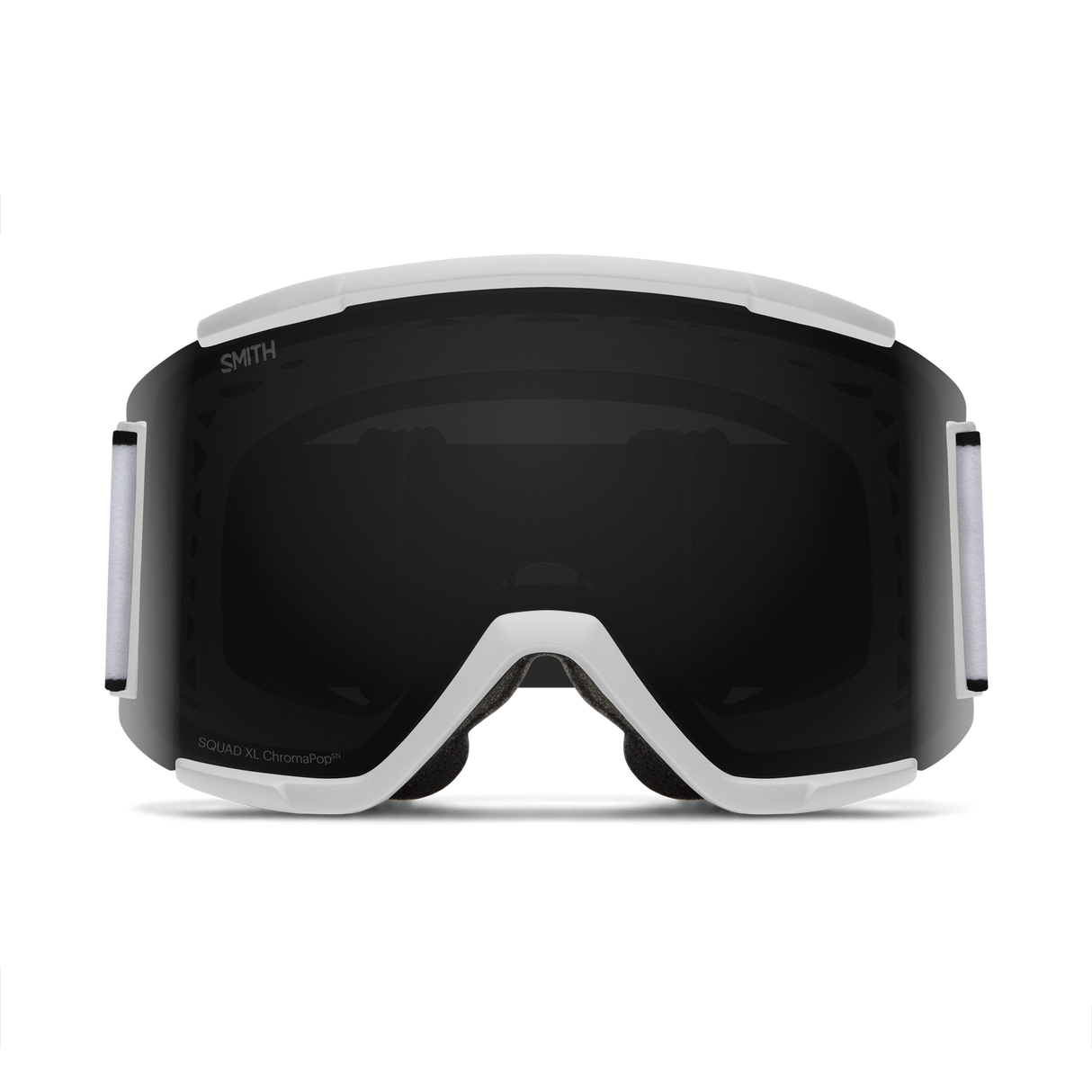 Smith Squad XL Goggles White Fade Out + ChromaPop Sun Black Lens