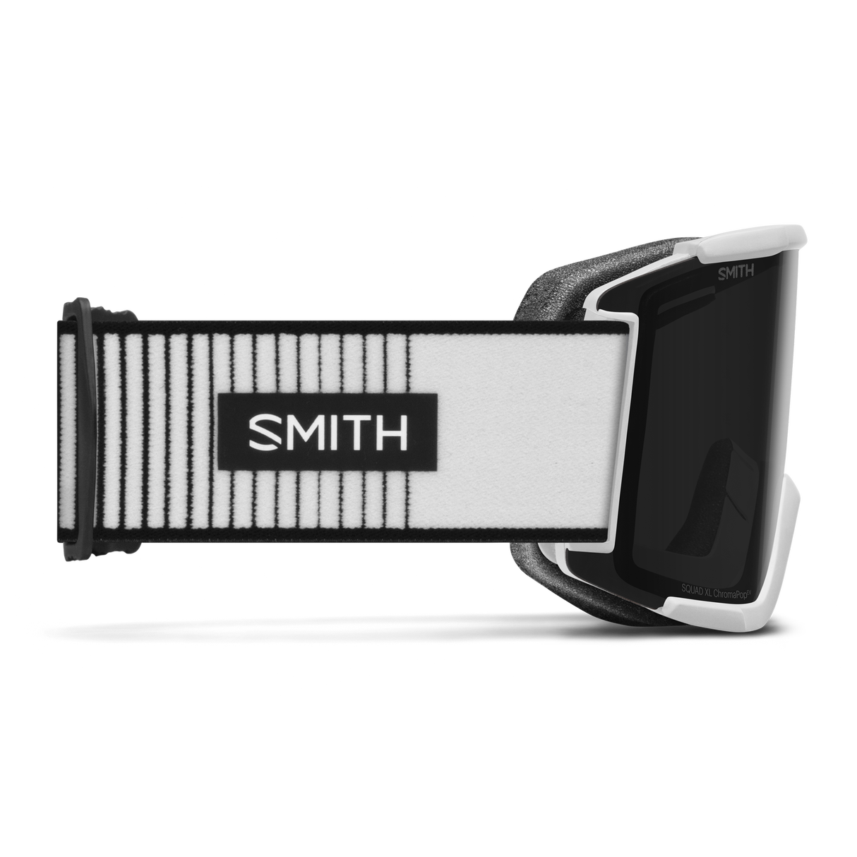 Smith Squad XL Goggles White Fade Out + ChromaPop Sun Black Lens