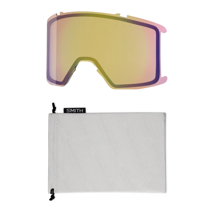 Smith Stash XL Goggles Black + ChromaPop Everyday Violet Mirror Lens