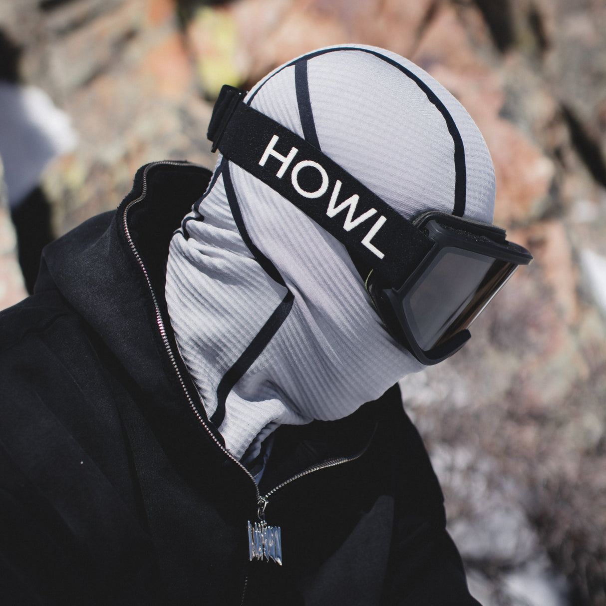 Howl Taped Facemask Hood