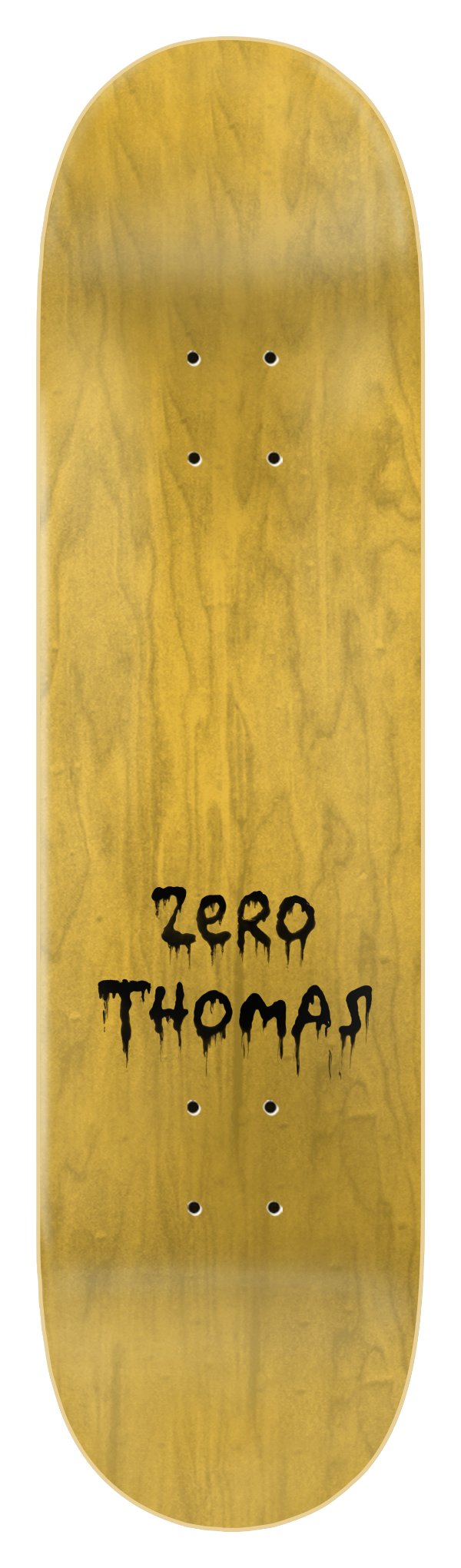 Zero Thomas Springfield Horror Skateboard Deck 8.37"