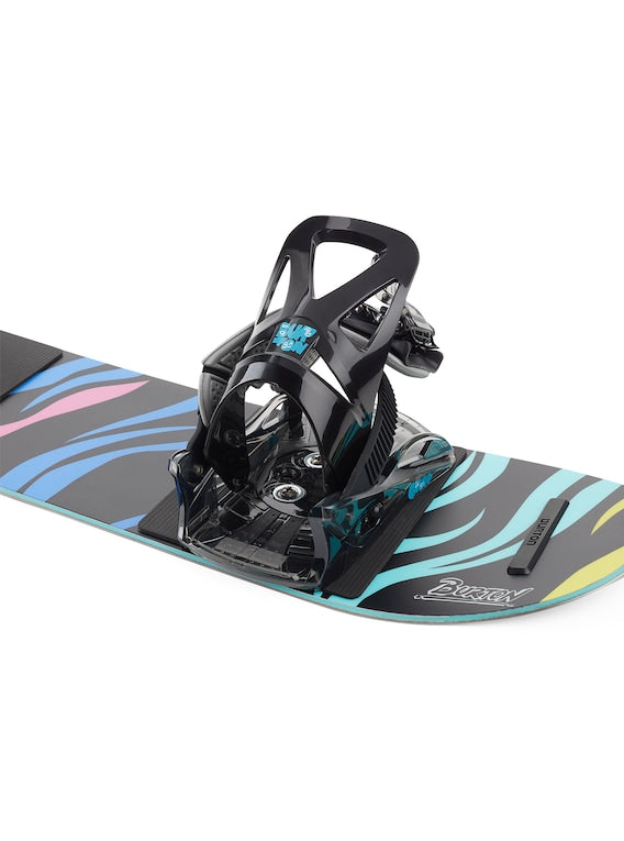 Burton Kids Grom Disc Snowboard Bindings 2024 - Black